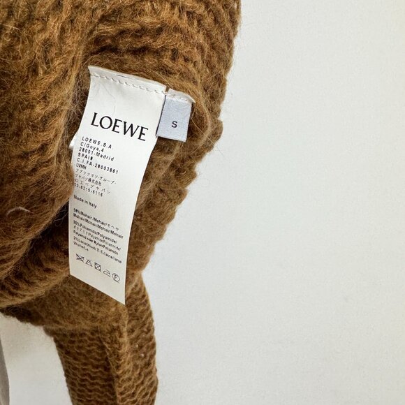 Loewe Light Beige Anagram Mohair Sweater - Picture 12 of 12
